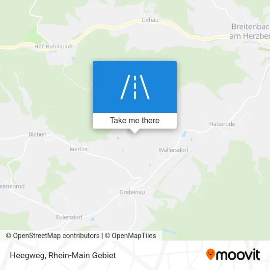 Карта Heegweg