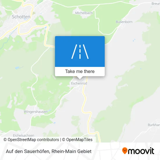 Карта Auf den Sauerhöfen