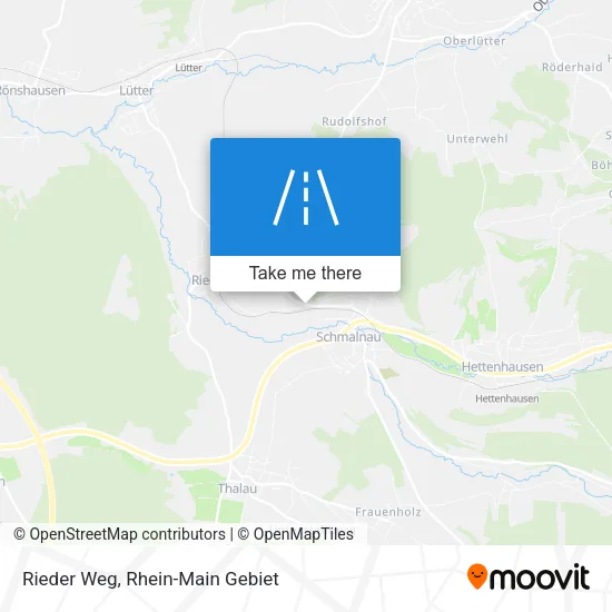 Карта Rieder Weg
