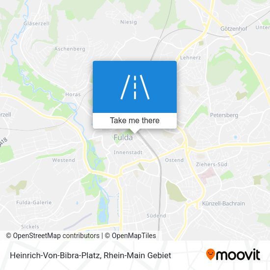 Heinrich-Von-Bibra-Platz map