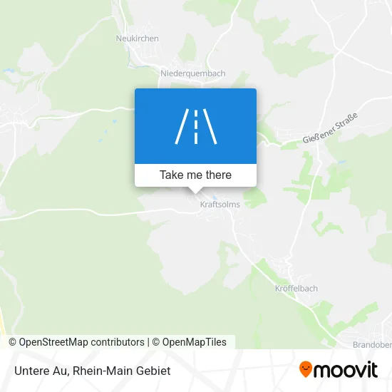 Карта Untere Au