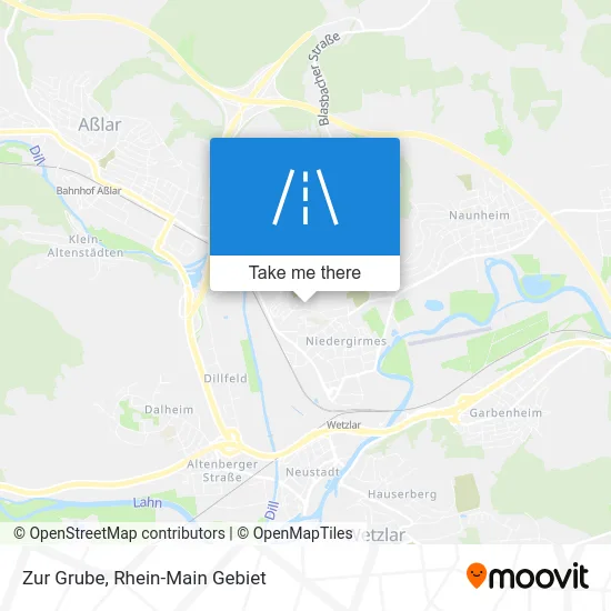 Карта Zur Grube