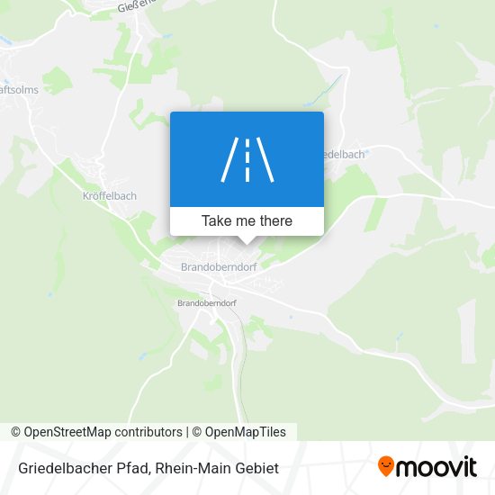 Карта Griedelbacher Pfad