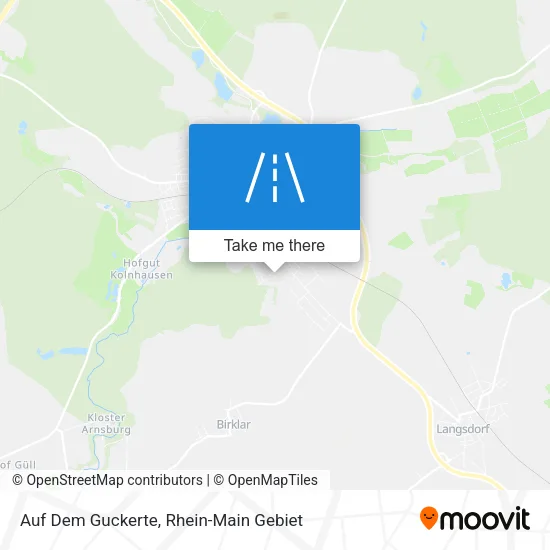 Карта Auf Dem Guckerte