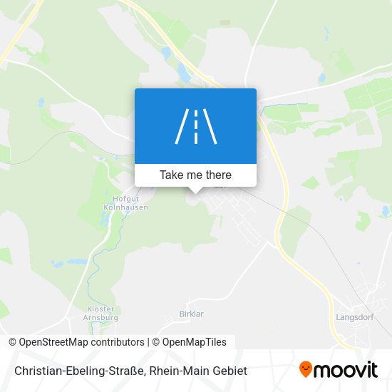 Christian-Ebeling-Straße map
