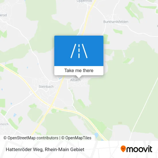 Карта Hattenröder Weg