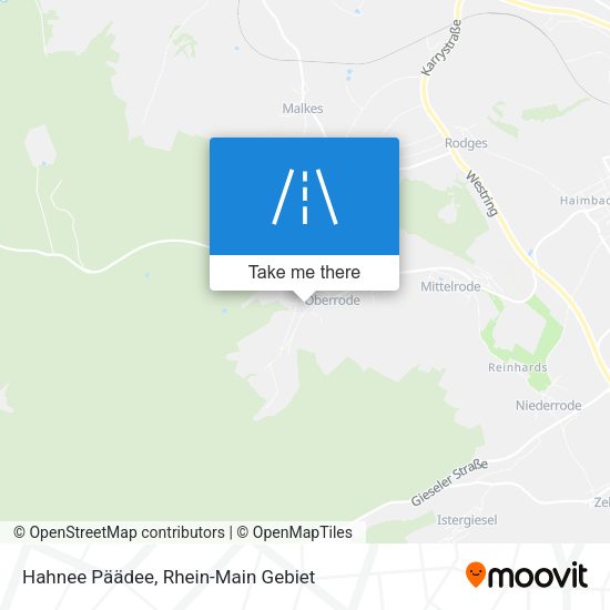 Hahnee Päädee map