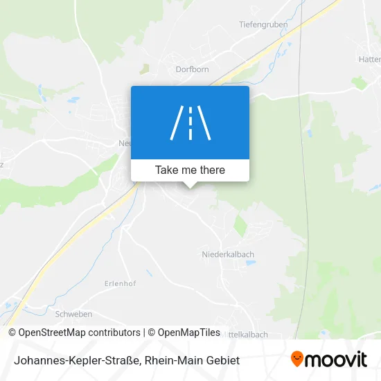 Карта Johannes-Kepler-Straße