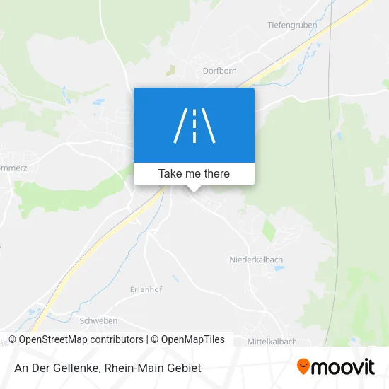 Карта An Der Gellenke