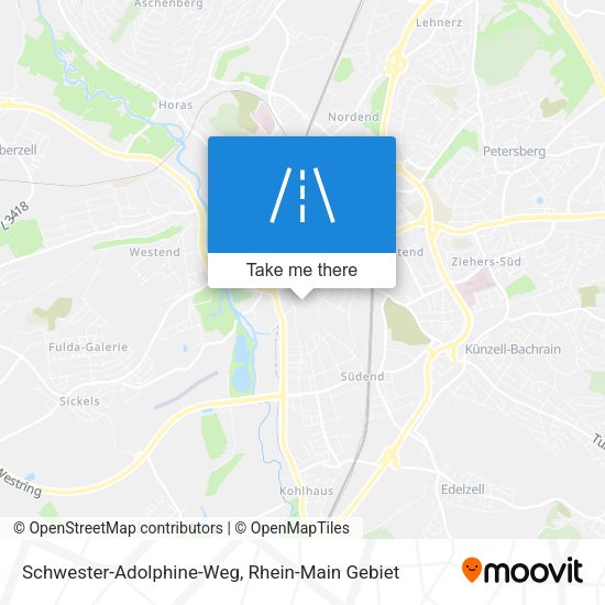 Schwester-Adolphine-Weg map