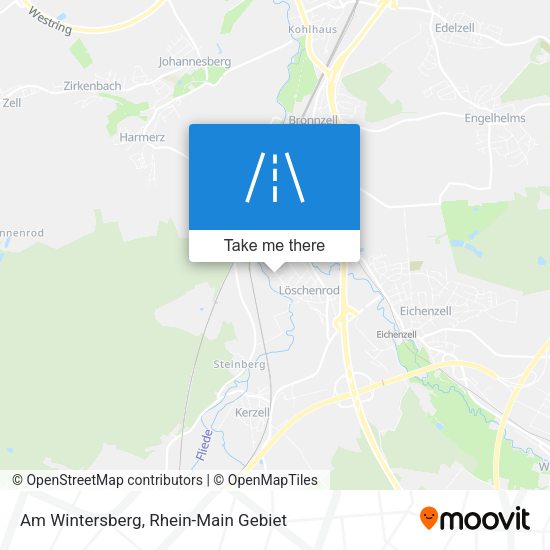 Am Wintersberg map