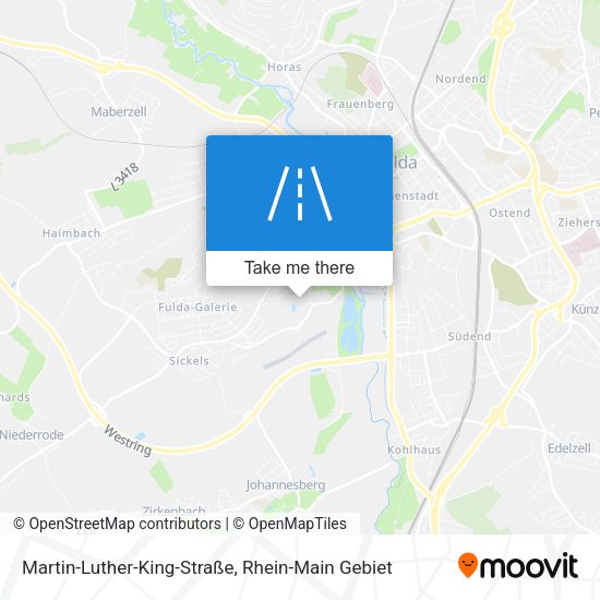 Martin-Luther-King-Straße map