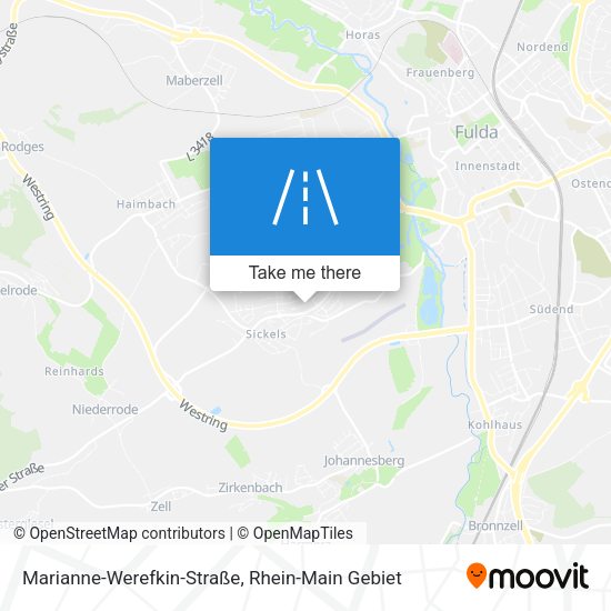 Marianne-Werefkin-Straße map