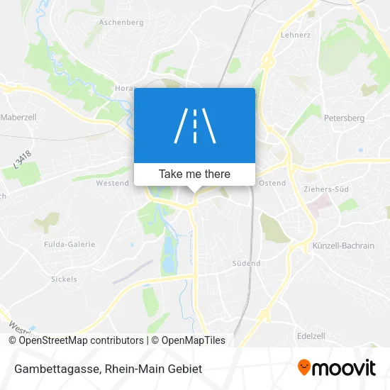 Карта Gambettagasse