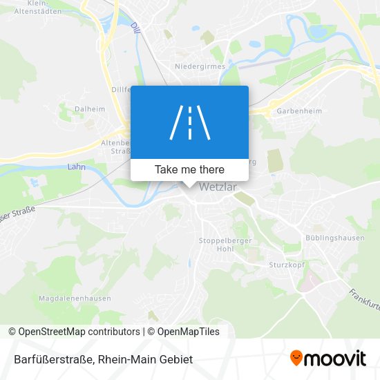 Barfüßerstraße map