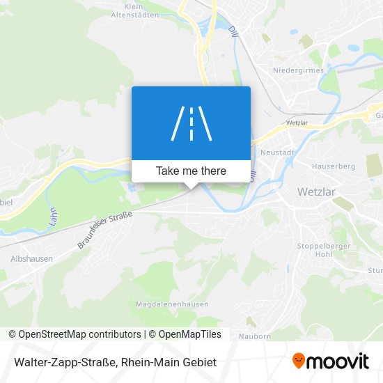 Walter-Zapp-Straße map