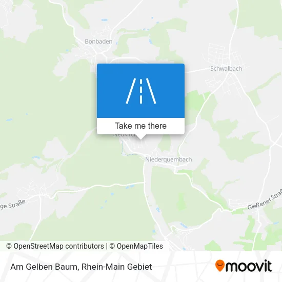 Карта Am Gelben Baum