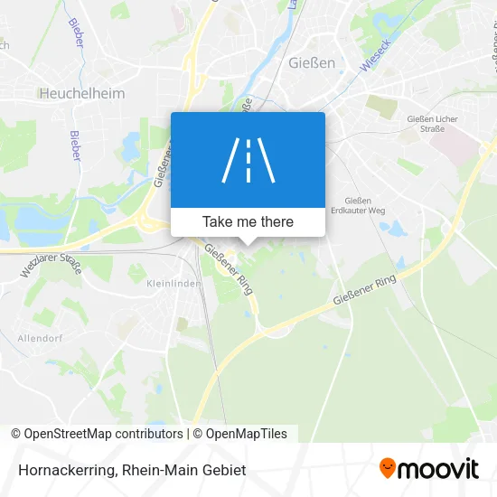 Карта Hornackerring
