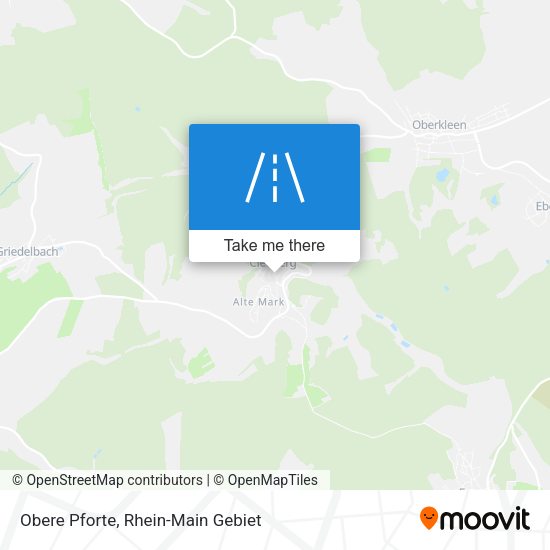 Карта Obere Pforte