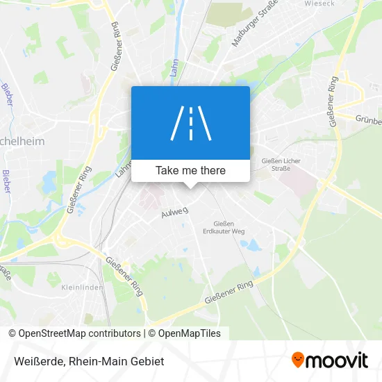 Карта Weißerde