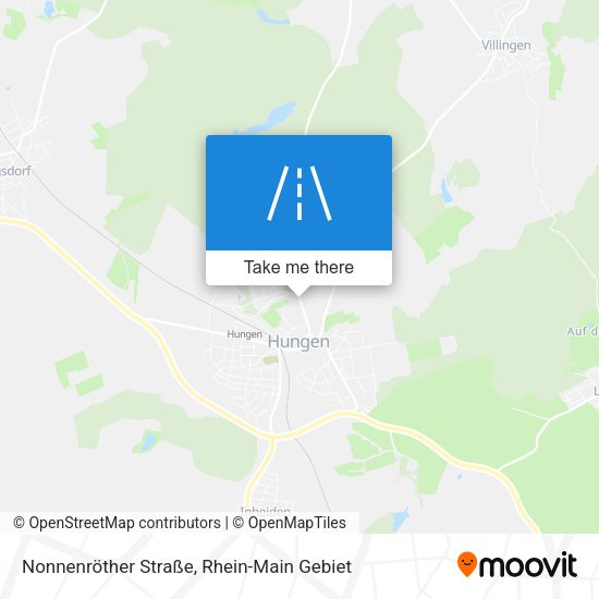 Nonnenröther Straße map