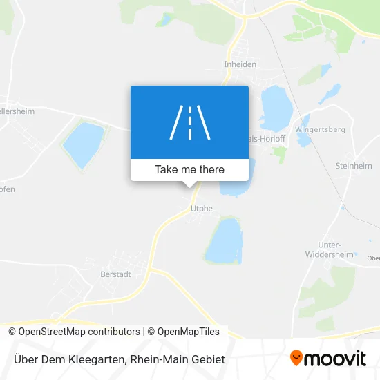 Карта Über Dem Kleegarten