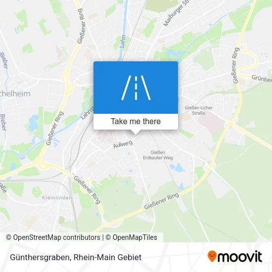 Карта Günthersgraben