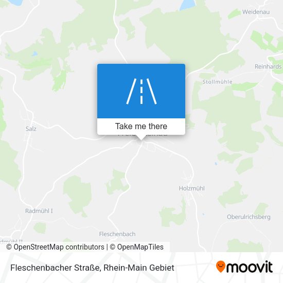 Fleschenbacher Straße map