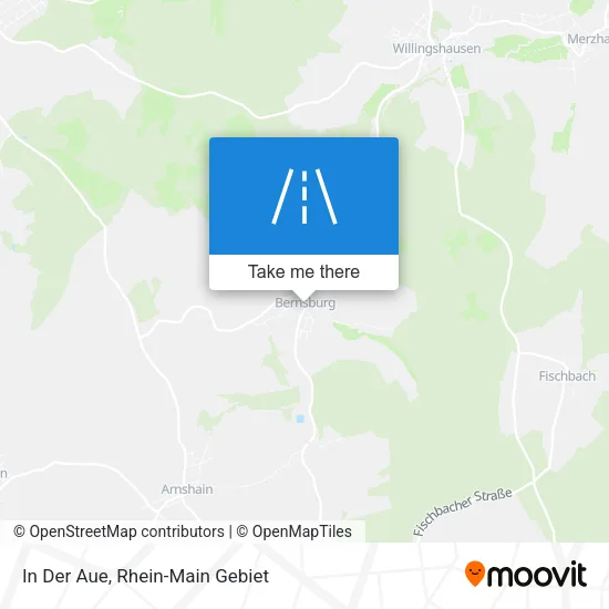 Карта In Der Aue