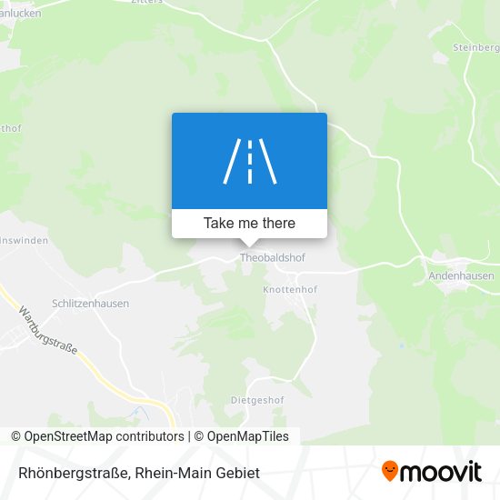 Rhönbergstraße map