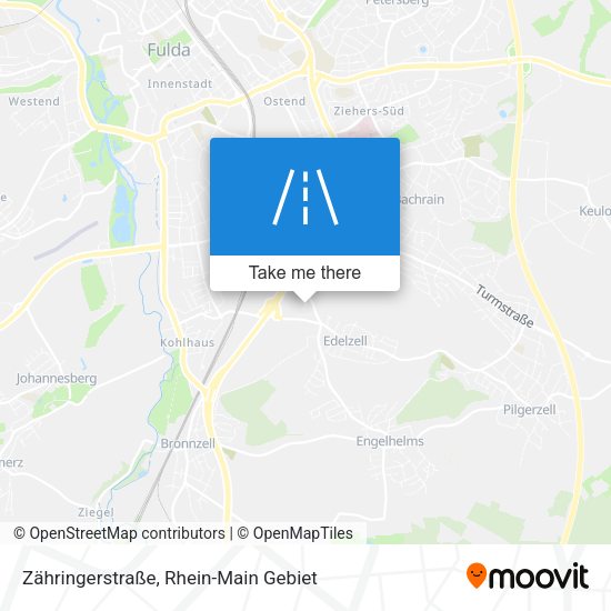 Zähringerstraße map