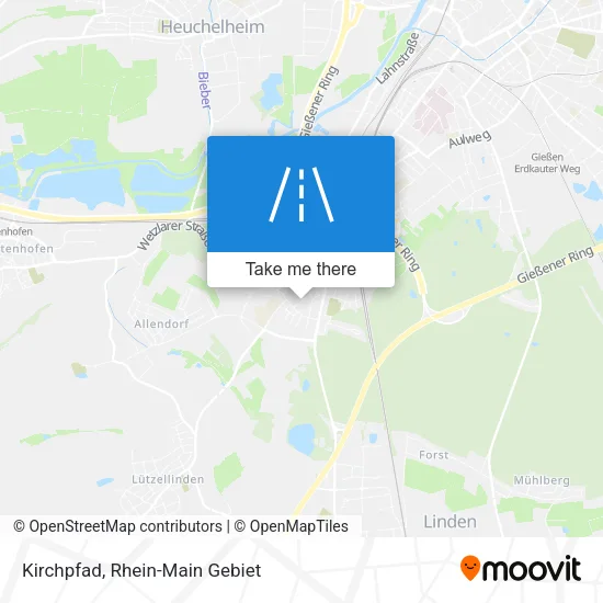 Карта Kirchpfad