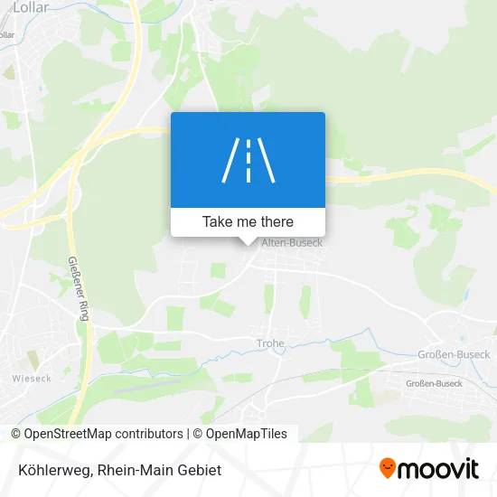 Карта Köhlerweg