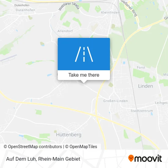 Карта Auf Dem Luh