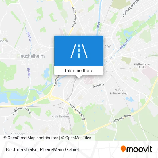 Карта Buchnerstraße