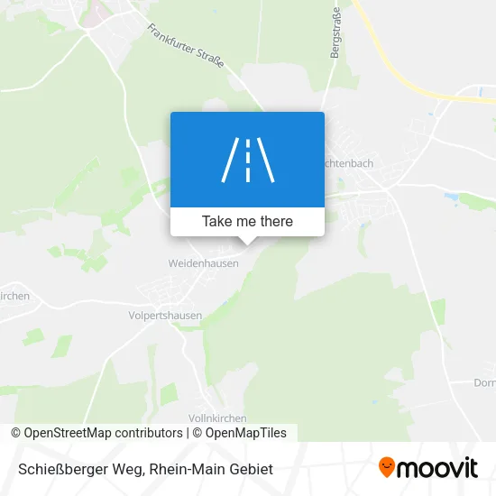 Карта Schießberger Weg