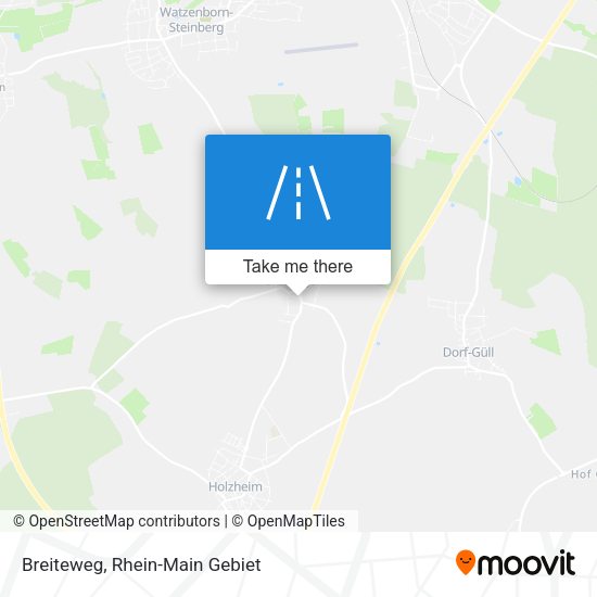 Карта Breiteweg