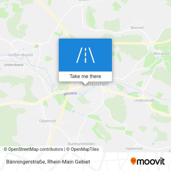 Bänningerstraße map