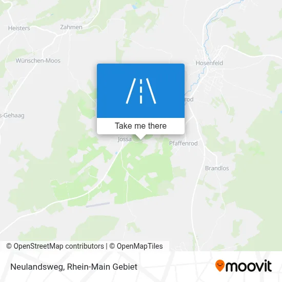 Neulandsweg map