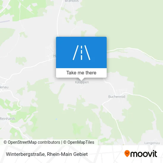Карта Winterbergstraße