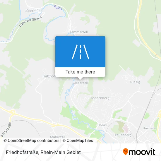 Карта Friedhofstraße