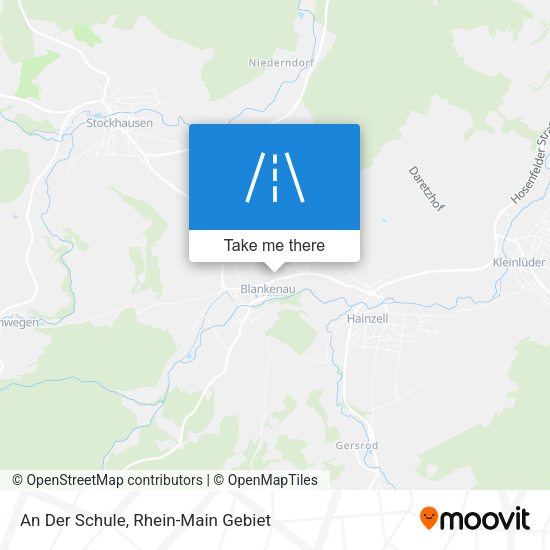 An Der Schule map