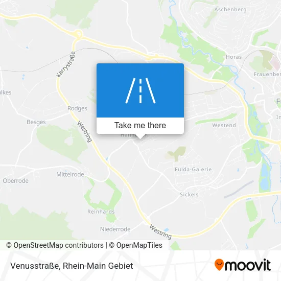 Карта Venusstraße