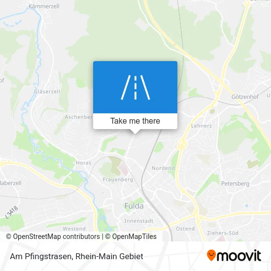 Карта Am Pfingstrasen