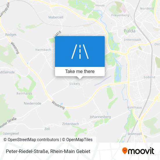 Peter-Riedel-Straße map
