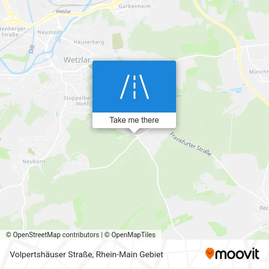 Карта Volpertshäuser Straße