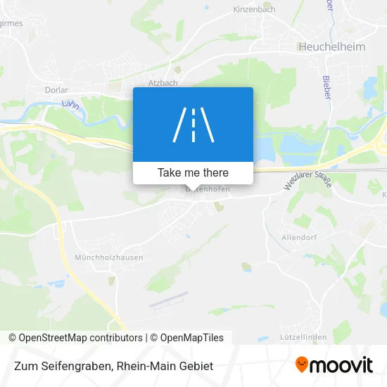 Карта Zum Seifengraben