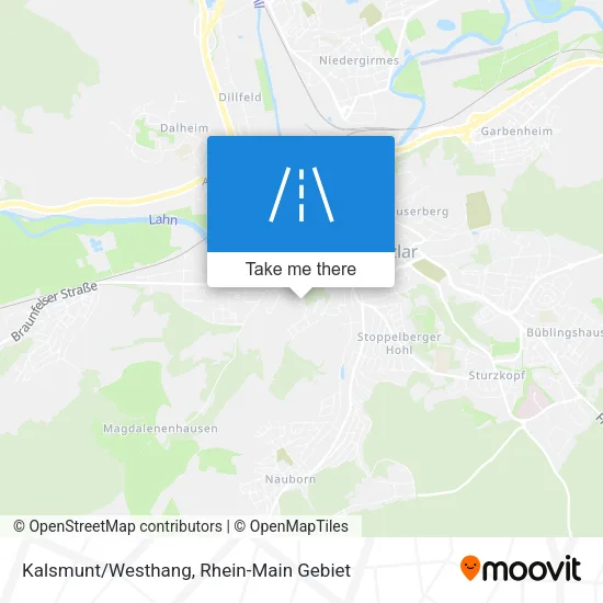 Карта Kalsmunt/Westhang
