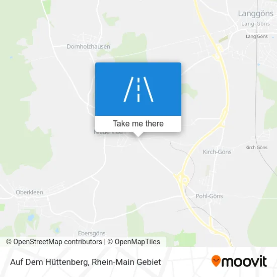 Карта Auf Dem Hüttenberg