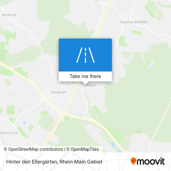 Карта Hinter den Ellergärten